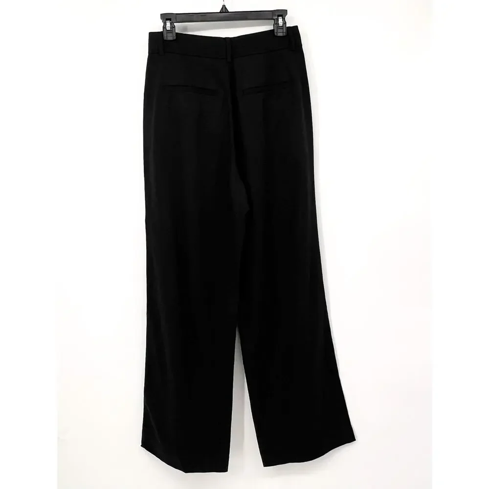 Everlane Womens The Way-High Drape Pants Size 4 Black 31